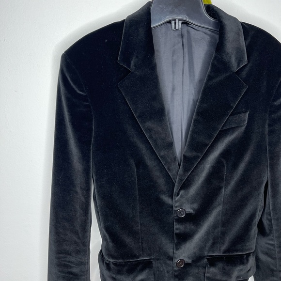 BLK DNM ‘Blazer 5’ Velvet Blazer - Picture 4 of 11